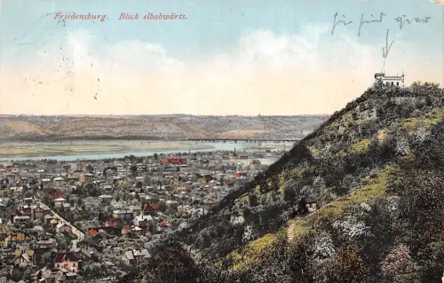 Friedensburg Blick Elbabwärts gl1914 189.832