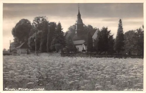 Fördergersdorf Kirche Fotokarte ngl 189.870