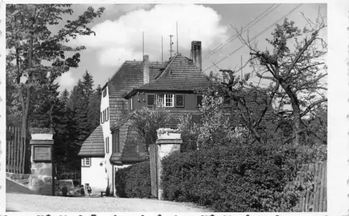 Bärenfels Erzgeb. Handwerkerheim "Spitzbergbaude" gl1958 189.899