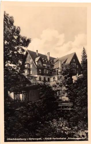 Oberbärenburg i. Erzgeb. FDGB-Ferienheim "Friedenswacht" ngl 189.917