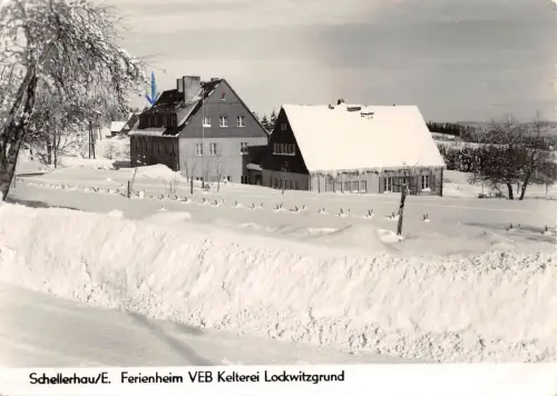 Schellerhau Ferienheim VEB Kelterei Lockwitzgrund gl1976 189.964