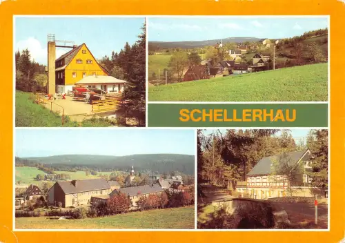 Schellerhau Mehrbildkarte gl1985 189.955