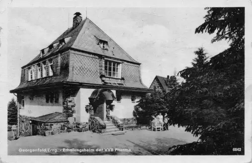 Georgenfeld (Osterzgebirge) Erholungsheim der VVB Pharma gl 190.019