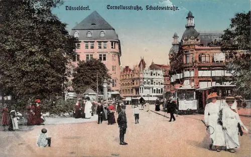 Düsseldorf Corneliusstraße, Schadowstraße ngl 190.079