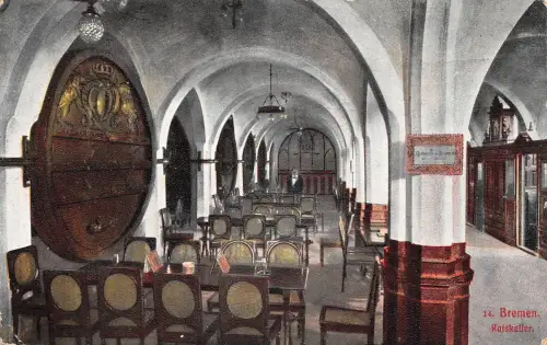 Bremen Ratskeller Innenansicht gl1907 190.075