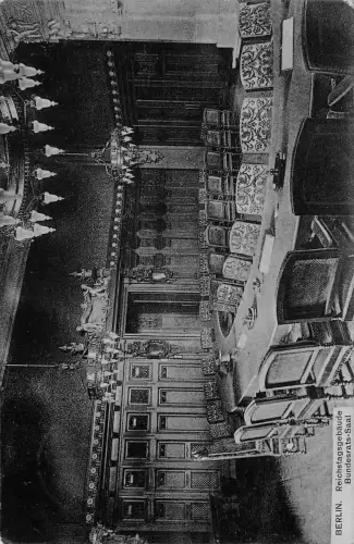 Berlin Reichsgebäude Bundesrats-Saal gl1907 190.071