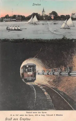 Berlin Treptow-Stralau Tunnel unter der Spree gl1909 190.069