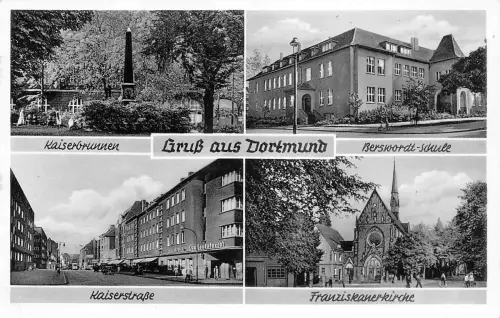 Dortmund Mehrbildkarte gl1954 190.081