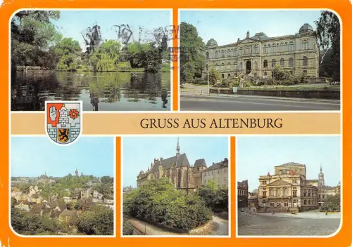 Altenburg Mehrbildkarte gl1980 190.082