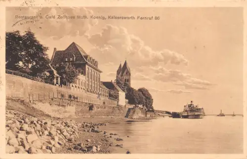 Kaiserswerth Cafe Zollhaus gl1926 190.080