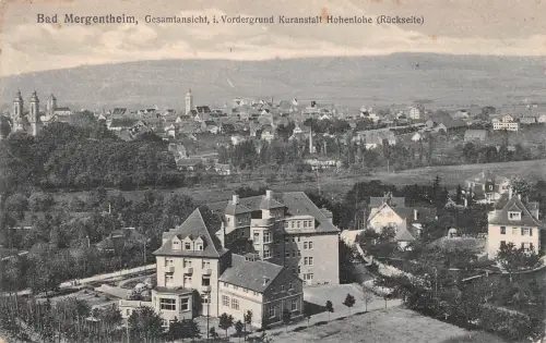 Bad Mergentheim Gesamtansicht feldpgl1918 190.099