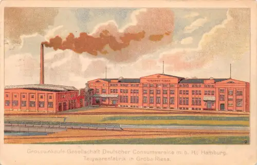 Riesa-Gröba Teigwarenfabrik feldpgl1917 190.127