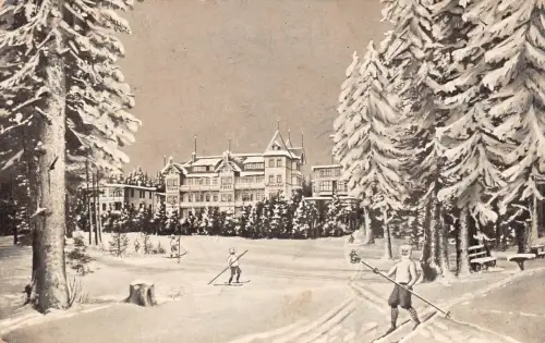 Oberhof (Thür. Wald) Grand-Hotel Wünscher bahnpgl1914 190.122