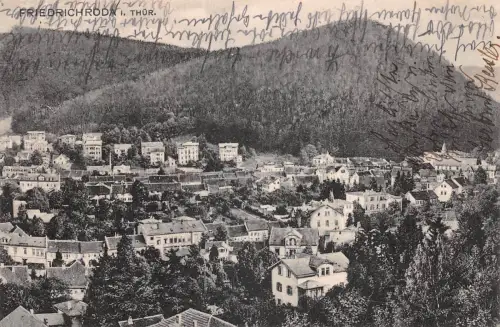 Friedrichroda Panorama gl1918 190.120