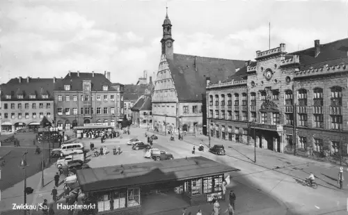 Zwickau Hauptmarkt gl1959 190.135