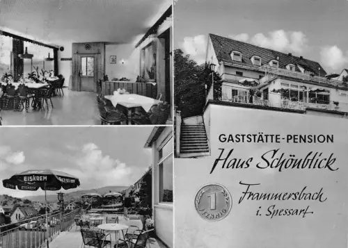 Frammersbach/Spessart Pension "Haus Schönblick" ngl 190.155