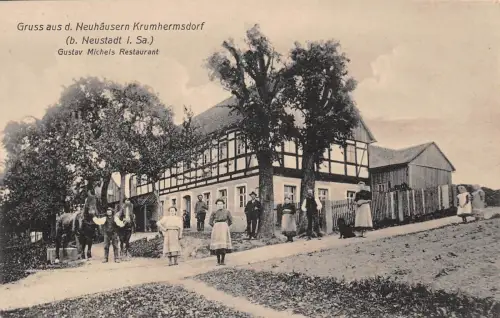 Krumhermersdorf Restaurant Gustav Michels ngl 190.132