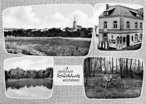 Buchholz/Westerwald Mehrbildkarte ngl 190.158