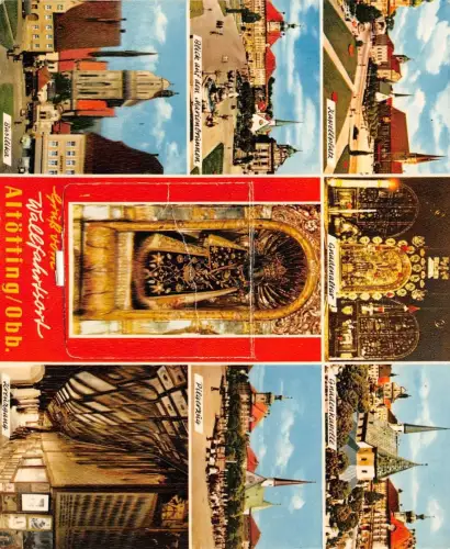 Altötting Leporellokarte ngl 190.162