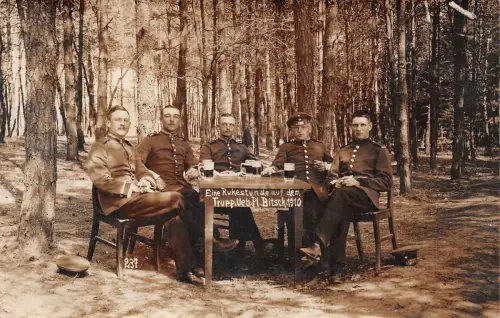 Bitsch Truppenübungsplatz Fotokarte gl1910 190.200