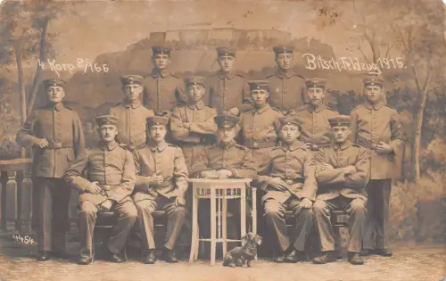 Bitsch Truppenübungsplatz Fotokarte feldpgl1915 190.204