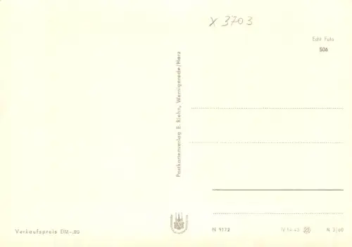 Mandelholz (Harz) Rappbodetalsperre ngl 190.242