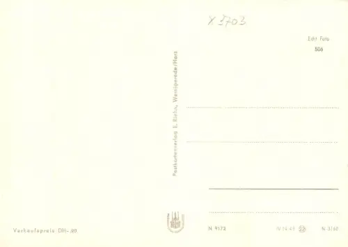 Mandelholz (Harz) Rappbodetalsperre ngl 190.244