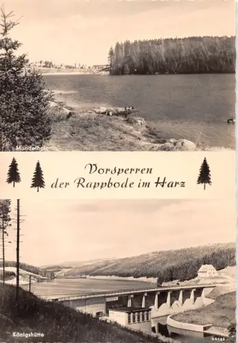 Mandelholz (Harz) Vorsperren der Rappbode ngl 190.241