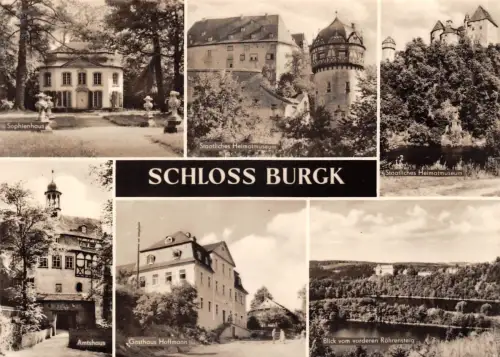 Burgk/Obere Saale Schloß Mehrbildkarte ngl 190.276