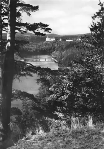 Burgk/Obere Saale Blick vom Kobersfelsen ngl 190.273