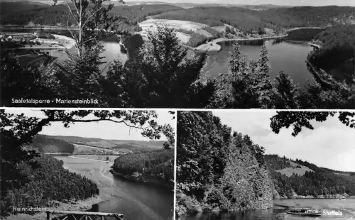 Bleiloch-Saaletalsperre Mehrbildkarte ngl 190.277