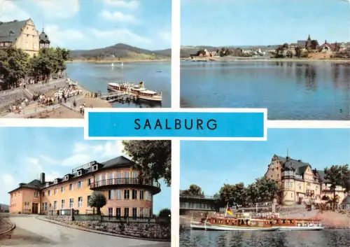 Saalburg a./S. Mehrbildkarte ngl 190.283