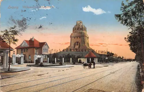Leipzig Völkerschlachtdenkmal gl1914 190.298