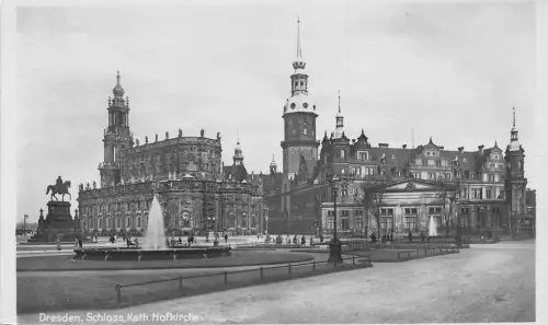 Dresden Schloß kath. Hofkirche ngl 190.316