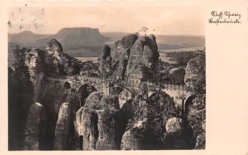 Sächsische Schweiz Basteibrücke gl1935 190.338