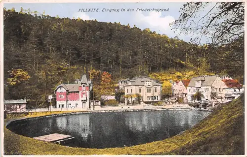 Dresden-Pillnitz Eingang Friedrichsgrund ngl 190.317