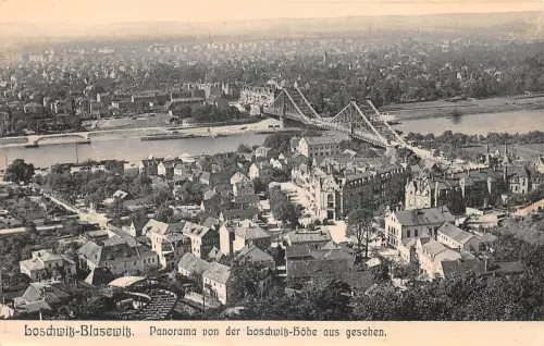 Dresden-Loschwitz Blick von der Loschwitzhöhe ngl 190.319