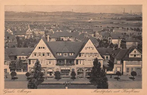 Grube Marga Marktplatz mit Kaufhaus ngl 190.309
