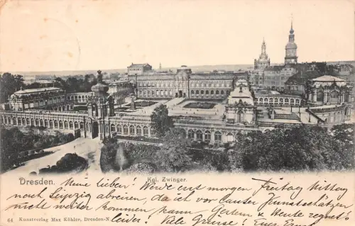 Dresden Kgl. Zwinger gl1906 190.315