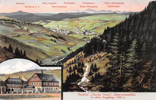Oberwiesenthal Gasthaus Neues Haus Panorama ngl 190.360
