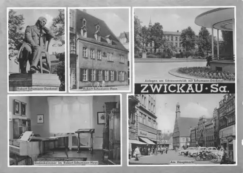 Zwickau Mehrbildkarte gl1967 190.367
