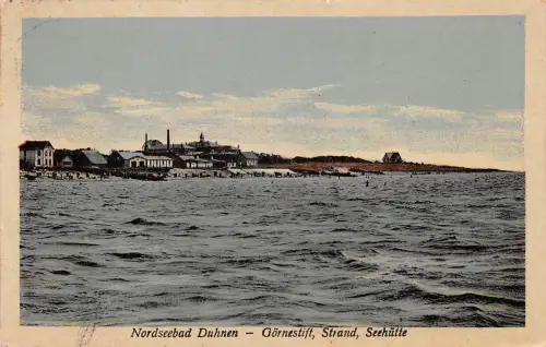 Duhnen Görnestift Strand Seehütte gl1933 190.383