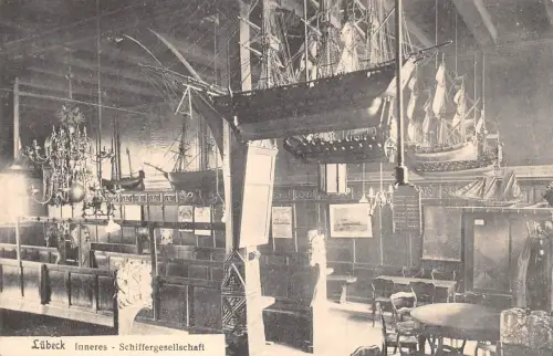 Lübeck Schiffergesellschaft Inneres ngl 190.400