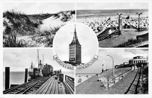 Wangerooge Mehrbildkarte gl1953 190.405