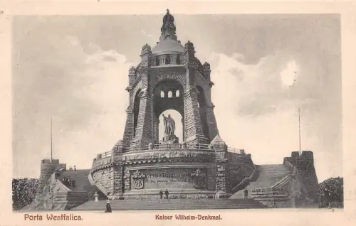 Porta Westfalica Kaiser Wilhelm Denkmal ngl 190.428