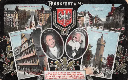 Frankfurt (Main) Mehrbildkarte gl1915 190.431