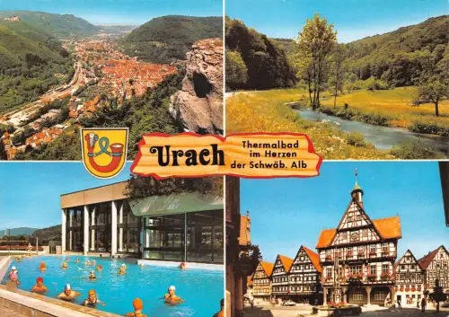 Urach Mehrbildkarte ngl 190.447