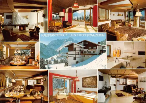 Hirschegg Hotel Tanneneck Mehrbildkarte ngl 190.473