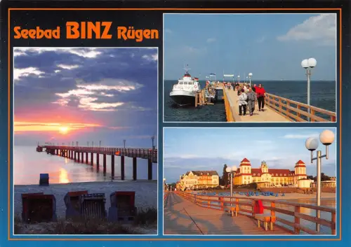 Binz (Rügen) Mehrbildkarte ngl 190.508