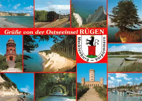 Insel Rügen Mehrbildkarte ngl 190.517